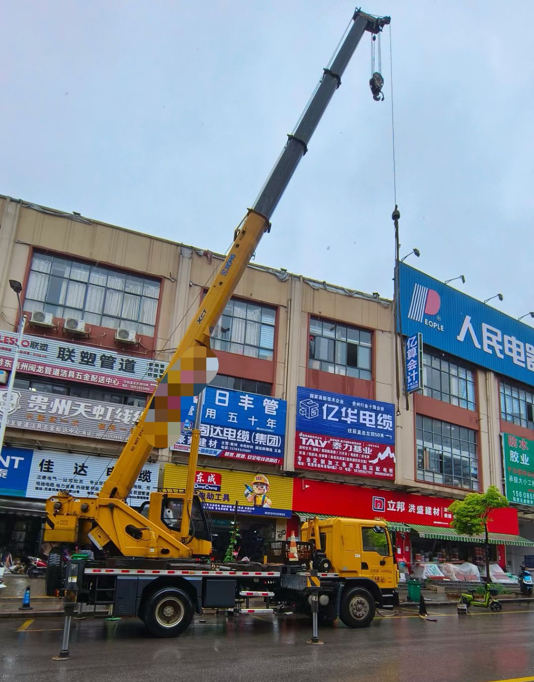 汤原县吊车吊机租赁桥梁吊装